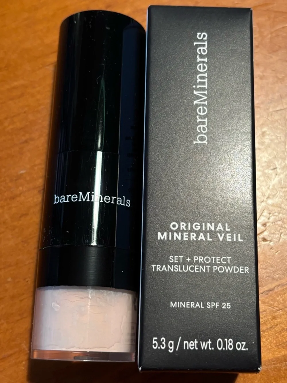 Bareminerals Original Mineral Veil Set + Protect Translucent Powder SPF 25
